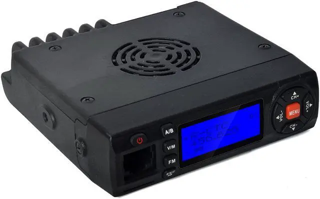 Alt view image 4 of 7 - HYS 15W Dual Band VHF/UHF Car Mobile Radio FM Transceiver 136-174/400-490MHz FM Transceiver Amateur Ham Radio with USB Cable