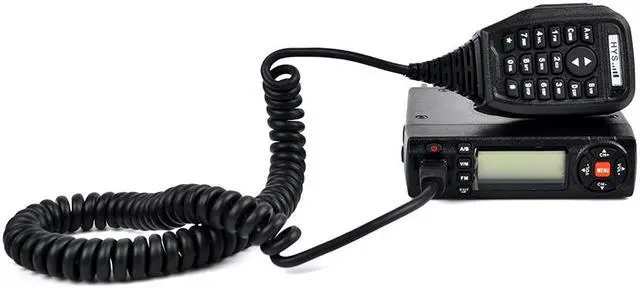 Alt view image 3 of 7 - HYS 15W Dual Band VHF/UHF Car Mobile Radio FM Transceiver 136-174/400-490MHz FM Transceiver Amateur Ham Radio with USB Cable