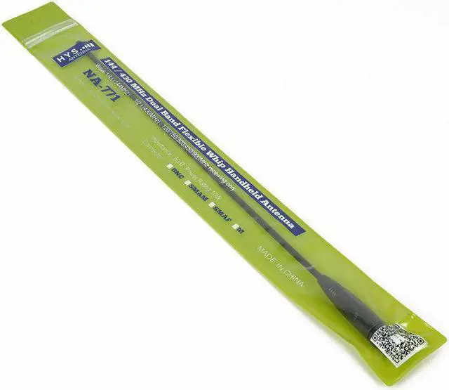 Alt view image 3 of 7 - VHF/UHF 144/430Mhz Antenna Dual Band SMA Female  Antenna with Battery Case For Baofeng UV5R