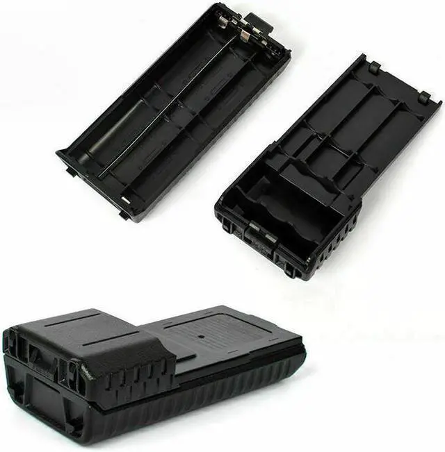 Alt view image 5 of 7 - VHF/UHF 144/430Mhz Antenna Dual Band SMA Female  Antenna with Battery Case For Baofeng UV5R
