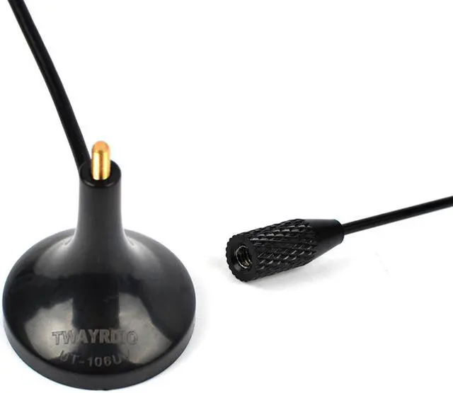 Alt view image 5 of 6 - Magnetic Antenna SMA-Female Dual Band UHF VHF Antenna For Baofeng UV5R UV82 888S Wouxun Kenwood Walkie Talkie