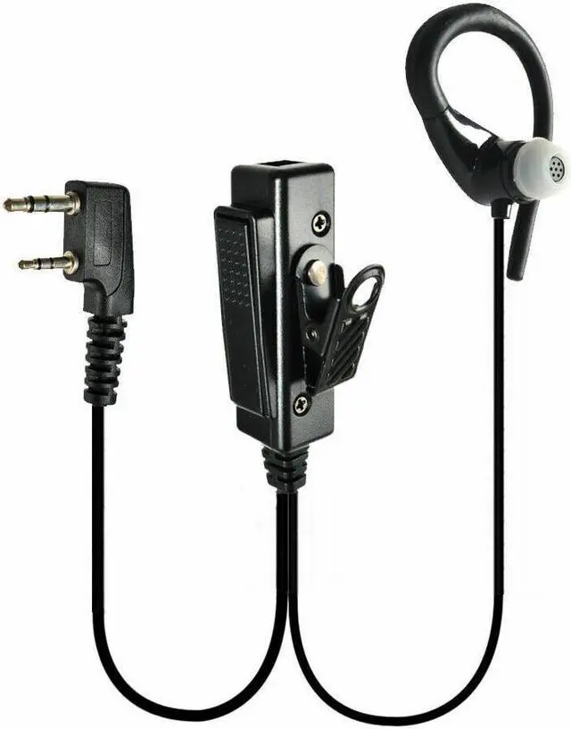 Main image of HYS C Shape Earpiece Walkie Talkie Earphone Headset For Baofeng Kenwood TYT Radio