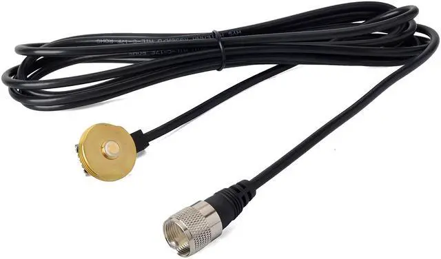 Alt view image 3 of 6 - HYS Antenna NMO Mount 4m RG58 Cable PL259 For Motorola Yaesu Kenwood Icom HYT Car Mobile Radio