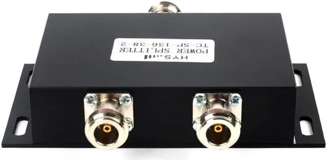 Alt view image 6 of 6 - Two Way VHF Antenna 136-174MHz Power Splitter Two Way Radio Repeater Power Diveder