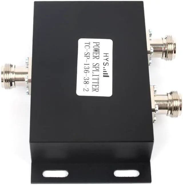 Alt view image 5 of 6 - Two Way VHF Antenna 136-174MHz Power Splitter Two Way Radio Repeater Power Diveder