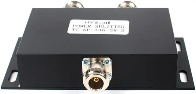 Alt view image 2 of 6 - Two Way VHF Antenna 136-174MHz Power Splitter Two Way Radio Repeater Power Diveder