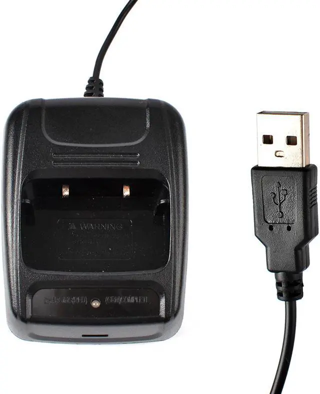 Alt view image 6 of 7 - Walkie Talkie USB Desktop Charger for Baofeng BF-888S BF-777S BF-666S Radio Scanner