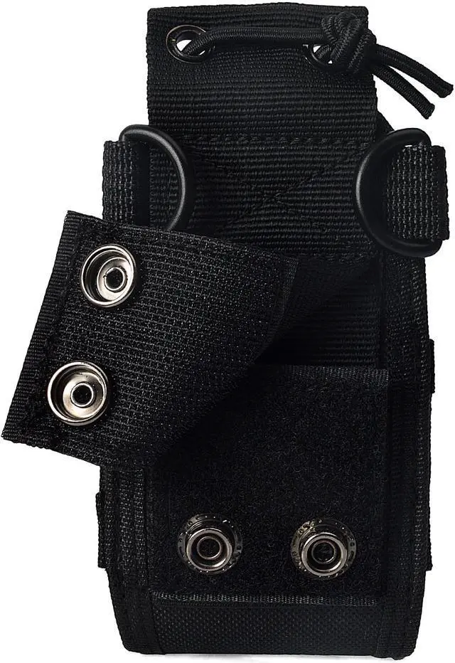 Alt view image 7 of 7 - Universal Walkie Talkie Bag Pouch with Adjustable Shoulder Strap Portable Radio Holder Case Multi-Function for Kenwood Motorola