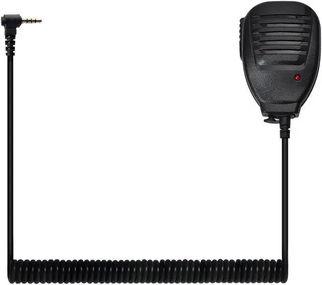 Alt view image 3 of 6 - Handheld Speaker Mic Shoulder Microphone for BaoFeng UV-3R BF-T1 Walkie Talkie Accessories