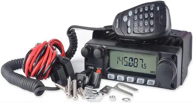 Alt view image 6 of 7 - 80W Car Ham Radio Mobile Transceiver VHF134-174MHz Compact Amateur Walkie Talkie Two Way Radio