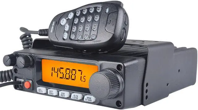 Alt view image 2 of 7 - 80W Car Ham Radio Mobile Transceiver VHF134-174MHz Compact Amateur Walkie Talkie Two Way Radio