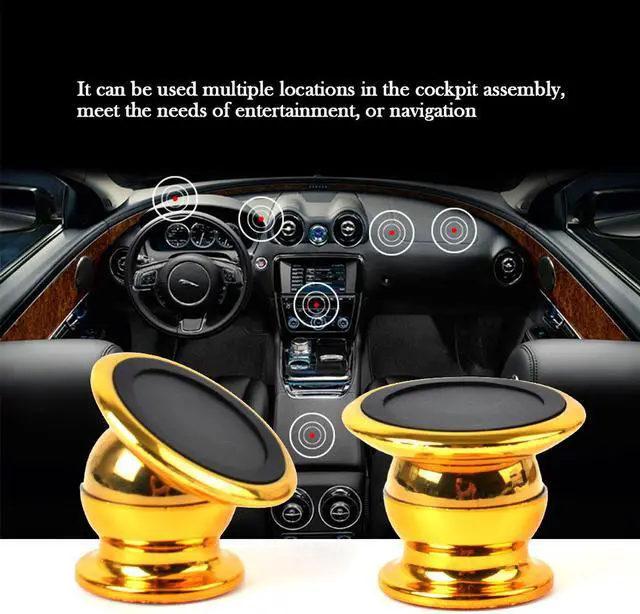 Alt view image 7 of 7 - Magnetic Car Phone Holder For iPhone 12 11 X Samsung Magnet Mount Car Holder Phone in Car Cell Mobile Phone Holder