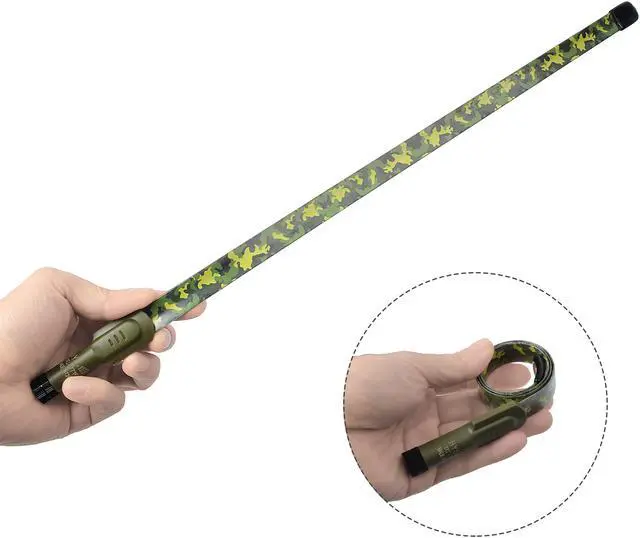 Alt view image 6 of 6 - HYS Tactical Antenna SMA-Male Dual Band VHF UHF 144/430Mhz Foldable Camouflage Antenna for Yaesu VX-177 VX-170 VX-7R VX-6R FT-60R 2 Way Radio Walkie Talkie