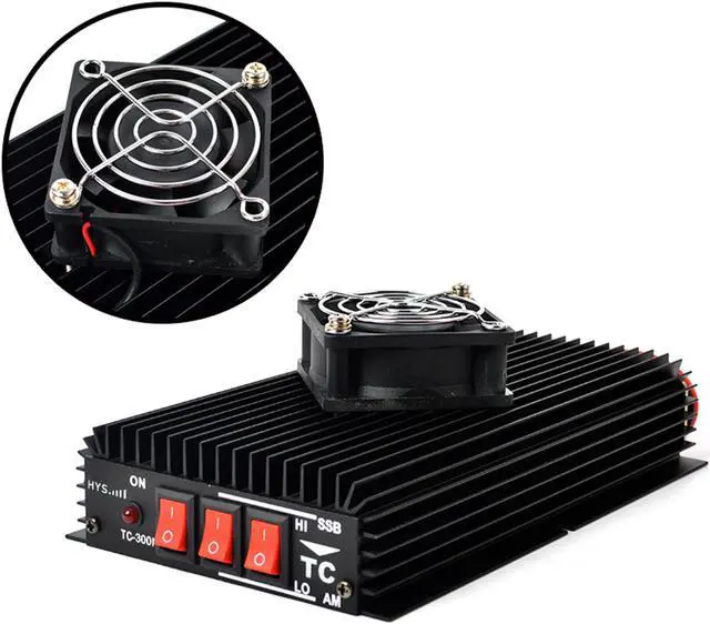 Alt view image 4 of 7 - HYS Ham Radio Amplifier 3-30MHz Power Amplifier for Handheld 3-30Mhz Walkie Talkie