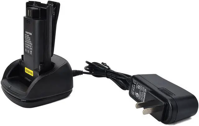 Alt view image 2 of 7 - HYS Rechargeable Long Range Two-Way Radios with Earpiece  UHF 400-470MHZ Walkie Talkies Li-ion Battery and Charger