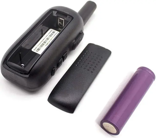 Alt view image 5 of 6 - HYS Portable Mini Walkie Talkies Rechargeable 16 Channels Long Range 400-470Mhz UHF Two Way Radios (Pack of 2)