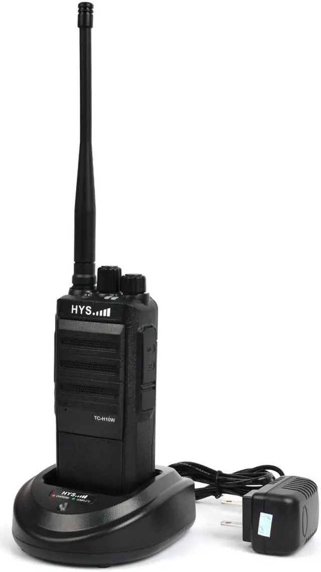 Alt view image 3 of 5 - HYS 10W Walkie Talkies Rechargeable Long Range Two-Way Radios UHF 400-480Mhz Handheld Transceiver  with programming cable(2 Packs)