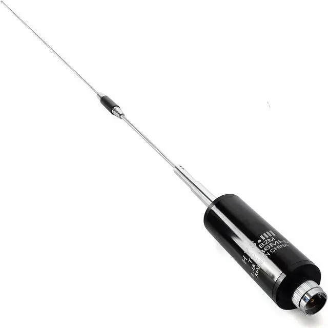 Main image of HYS 1.8-36Mhz (160meter to 8meter) 50.7inch 120W Stainless Steel CB Mobile Base Antenna with PL259(UHF-Male) Connector for Yaesu Motorola Midland Icom Ham Mobile Radio Transceiver