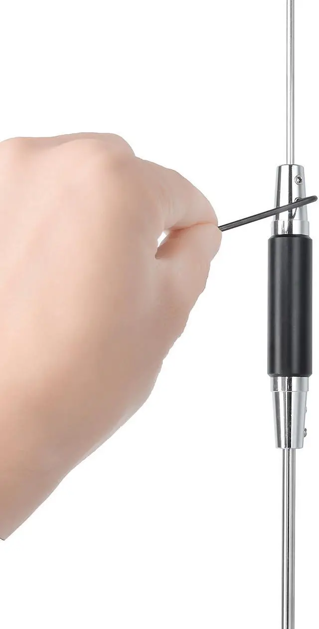 Alt view image 6 of 7 - HYS 1.8-36Mhz (160meter to 8meter) 50.7inch 120W Stainless Steel CB Mobile Base Antenna with PL259(UHF-Male) Connector for Yaesu Motorola Midland Icom Ham Mobile Radio Transceiver
