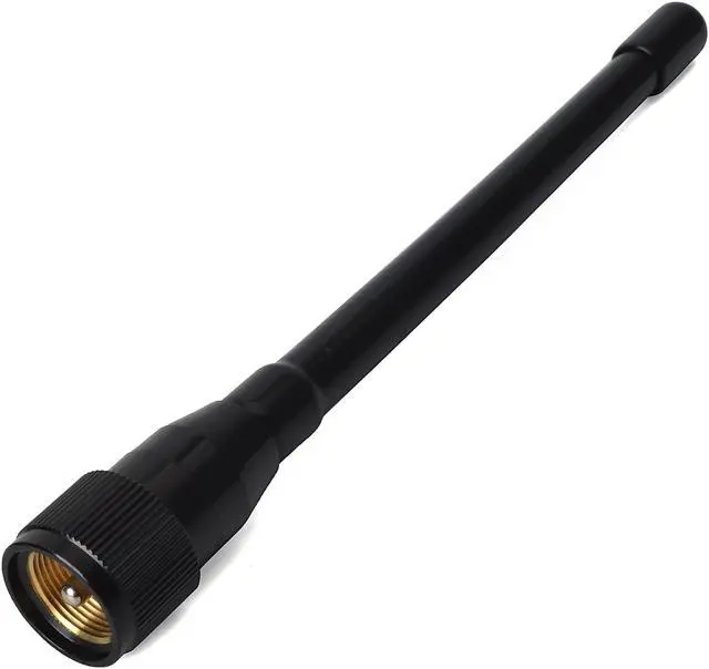 Alt view image 2 of 7 - HYS VHF 2meter 156-163MHz 50W 6.7inch Marine Boat Stubby Rubber Antenna with 5M (16.4ft) RG58 Cable and L Shape Fender Mount Bracket for Uniden Icom Cobra Yaesu Midland Marine Radio Transceiver