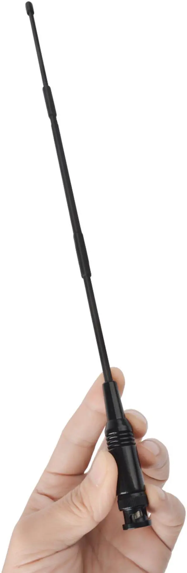 Alt view image 6 of 7 - HYS CB 11Meter 27Mhz BNC 16.1inch Antenna for Cobra HH50WXST HH50 MRHH350FLT C75WXST HH38WXST Midland 75-822 75-785 MHS75 Uniden BC75XLT PRO401HH BC125AT Handheld CB Radio Transceiver