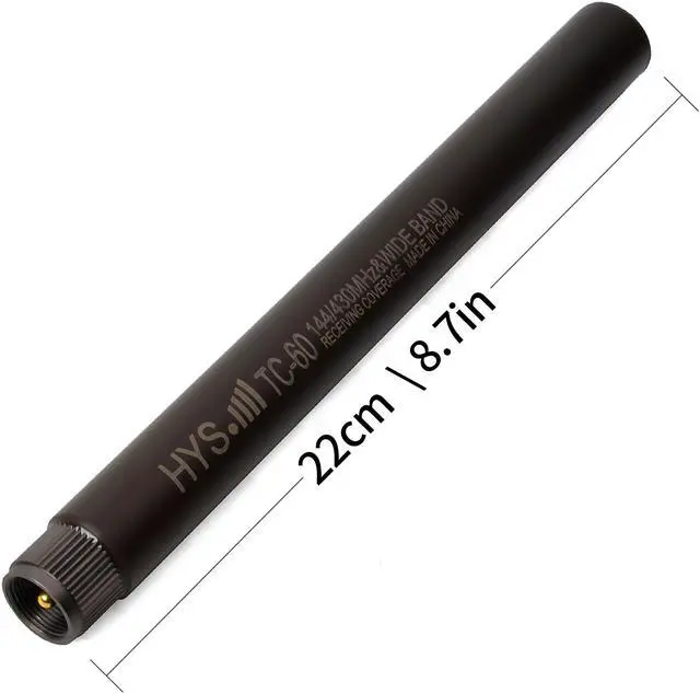 Alt view image 6 of 7 - HYS Dual Band 144/430Mhz Fiberglass 8.6inches Stubby Mobile Car Antenna with UHF-Male (PL259) Connetcor for Midland ICOM Yaesu Kenwood Mobile Radio Transceiver