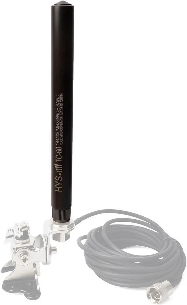 Alt view image 2 of 7 - HYS Dual Band 144/430Mhz Fiberglass 8.6inches Stubby Mobile Car Antenna with UHF-Male (PL259) Connetcor for Midland ICOM Yaesu Kenwood Mobile Radio Transceiver