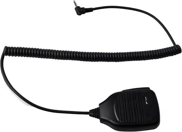 Alt view image 2 of 7 - HYS Speaker Mic with Reinforced Cable 1 Pin Handheld Shoulder Remote Speaker Microphone for Baofeng UV3R BF-T1 T6 for Yeasu VX-3R FT-40R FT-50R FT-60R FT-70D Two Way Radio (2pack)