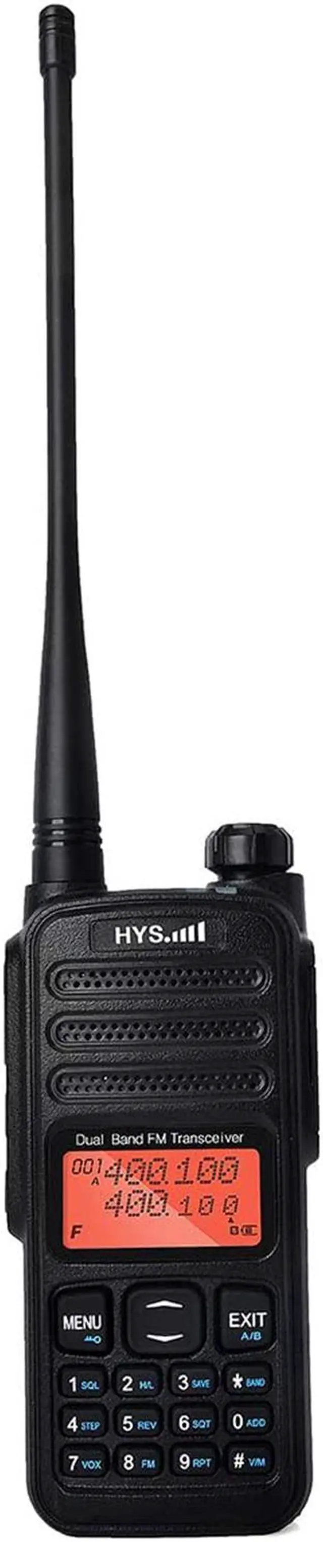 Main image of HYS Handheld Portable Dual Band UHF VHF Walkie Talkie Dual PTT Key Dual Reception Two Way Radio 2800mAh Battery 1022 Channel DCS CTCSS