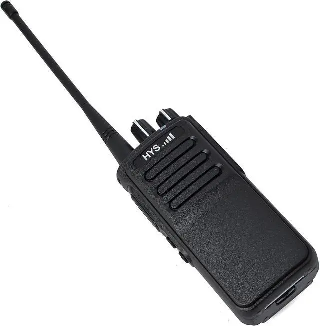 Alt view image 4 of 7 - HYS Walkie Talkie  Rechargeable  Long Range Ham Radio with 2200mAh Battery Two Way Radio for Biking Hiking Camping