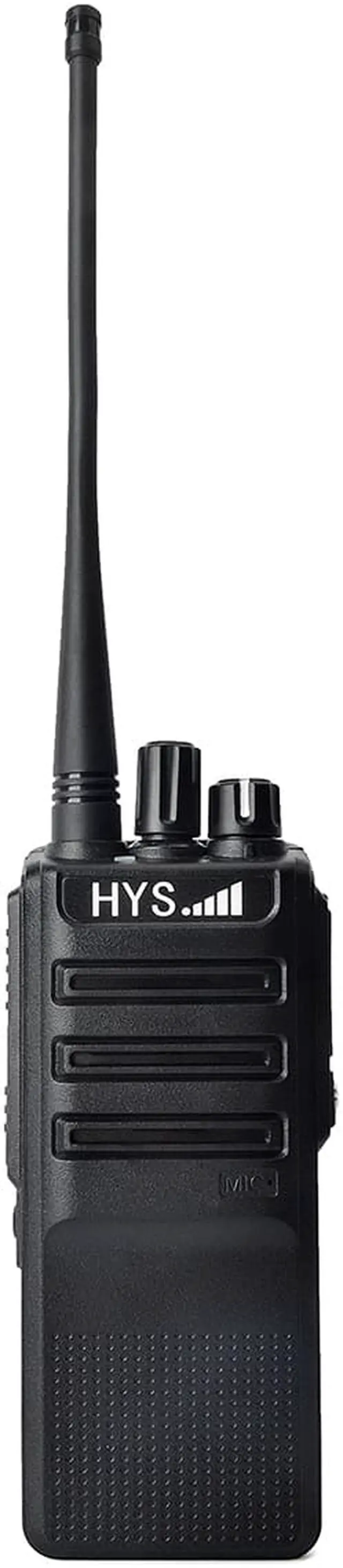Alt view image 5 of 7 - HYS Walkie Talkie Long Range Rechargeable  UHF 400 - 470 MHz Two Way Radio for Business Office School Church Restaurant Retail(2Packs)