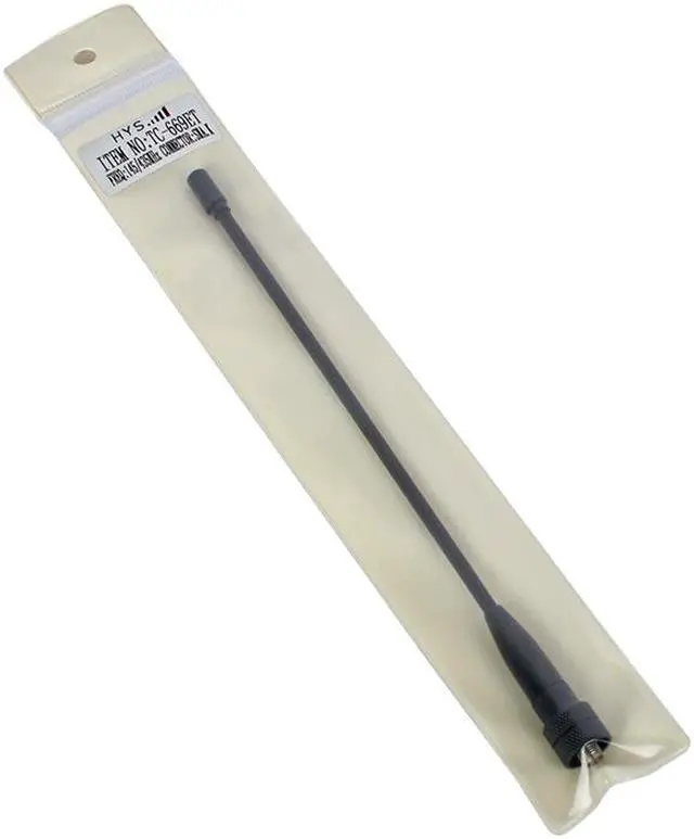 Alt view image 6 of 6 - HYS TC-669ET SMA Female Antenna UHF VHF 145MHZ&435MHZ Dual Band Flexible Antenna For Portable Ham Handheld Two Way Radio