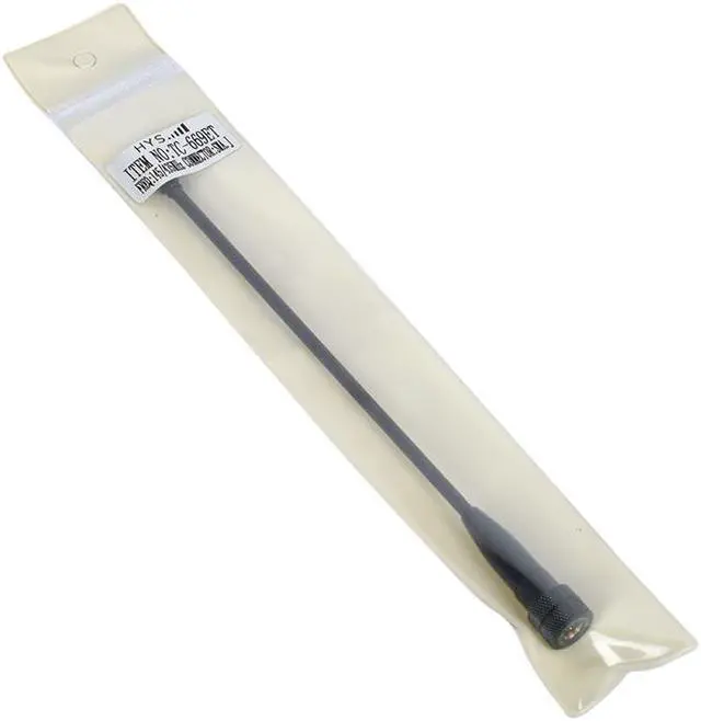 Alt view image 4 of 6 - HYS TC-669ET SMA-Male UHF VHF 145MHZ&435MHZ Dual Band Flexible Antenna For Portable Ham Handheld Walkie Talkie