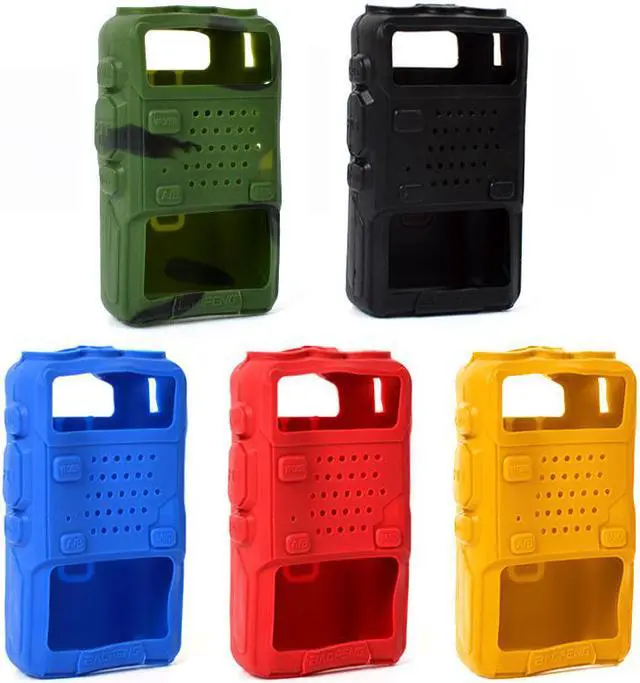 Main image of HYS 5PCS Walkie Talkie Protective Cover Rubber Soft Case For Baofeng UV-5R/A/B/C/D/E