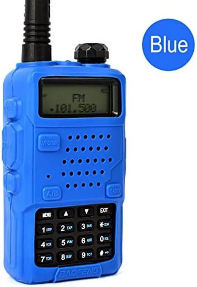 Alt view image 7 of 7 - HYS 5PCS Walkie Talkie Protective Cover Rubber Soft Case For Baofeng UV-5R/A/B/C/D/E