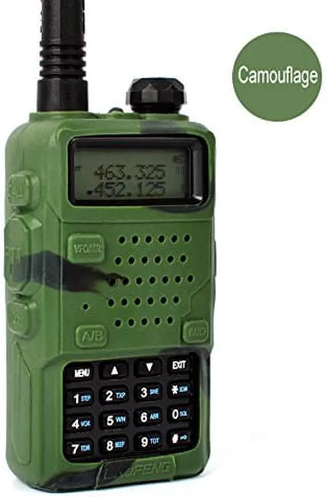 Alt view image 5 of 7 - HYS 5PCS Walkie Talkie Protective Cover Rubber Soft Case For Baofeng UV-5R/A/B/C/D/E