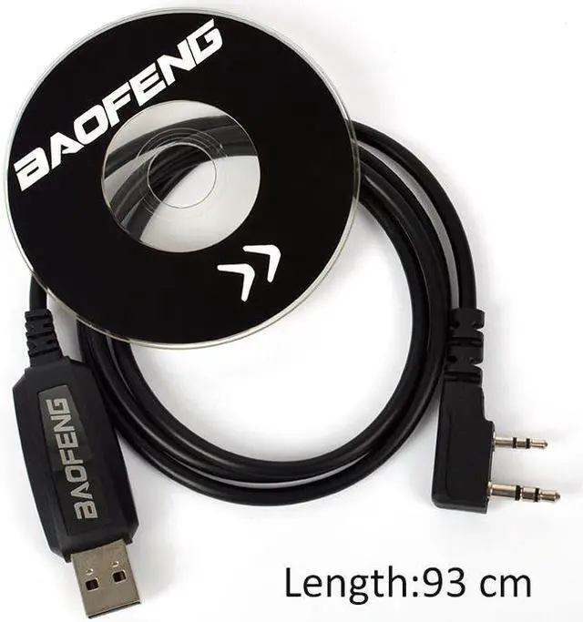 Alt view image 2 of 4 - HYS Original baofeng Programming Cable for Baofeng Walkie Talkie UV5R UV-5RA UV-5RE