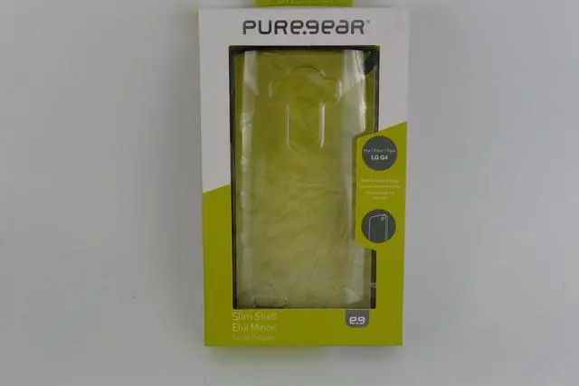 Alt view image 7 of 9 - PureGear Slim Shell Protective Cell Phone Case - Black/Clear - LG G4