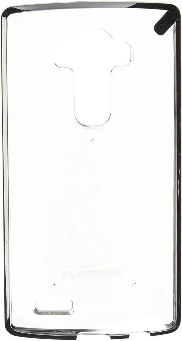 Alt view image 8 of 9 - PureGear Slim Shell Protective Cell Phone Case - Black/Clear - LG G4