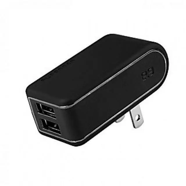 Alt view image 6 of 9 - PureGear Universal 2.4A Dual USB Car Charger (Black)
