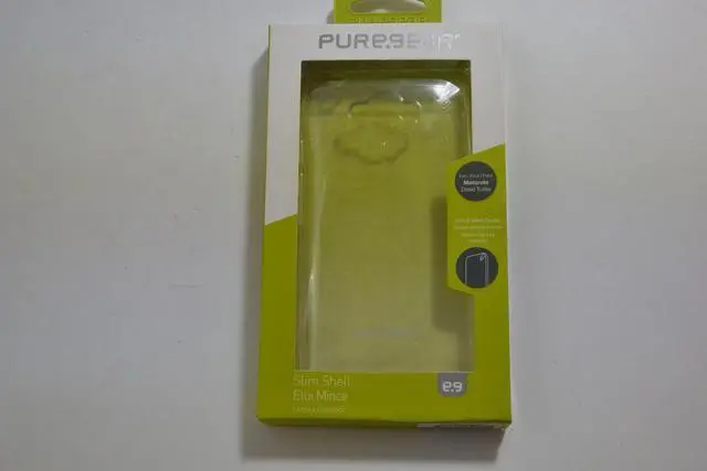 Alt view image 6 of 10 - PureGear Slim Shell Clear/Clear Case for Motorola Droid Turbo XT1245 61014PG