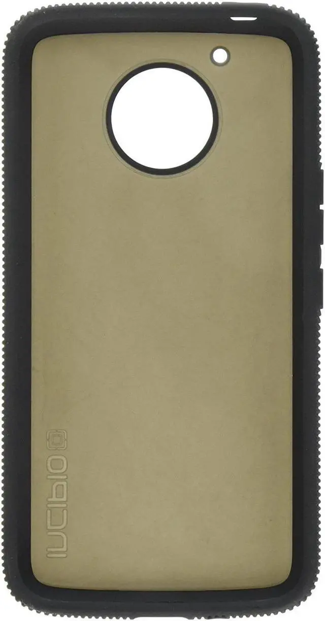 Alt view image 7 of 12 - Incipio Octane Motorola Moto E4 Plus Case with Textured Bumper and Hard Shell Back for Motorola Moto E4 Plus - Black