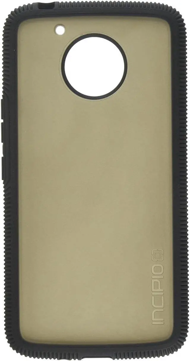 Alt view image 6 of 12 - Incipio Octane Motorola Moto E4 Plus Case with Textured Bumper and Hard Shell Back for Motorola Moto E4 Plus - Black