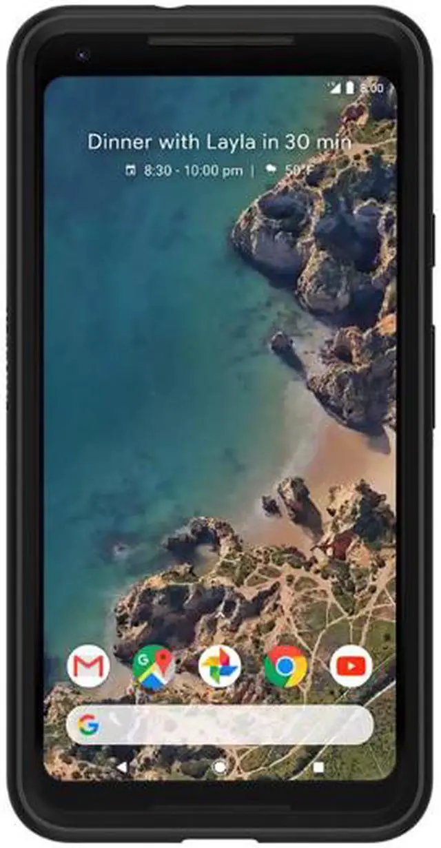 Alt view image 4 of 5 - New OEM OtterBox Symmetry Series Black Case For Google Pixel 2 XL