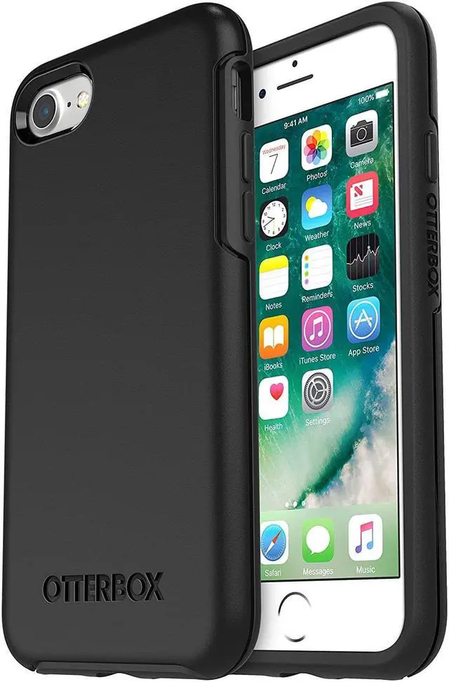 Main image of OEM OtterBox Symmetry Series Black Case For iPhone 8/7