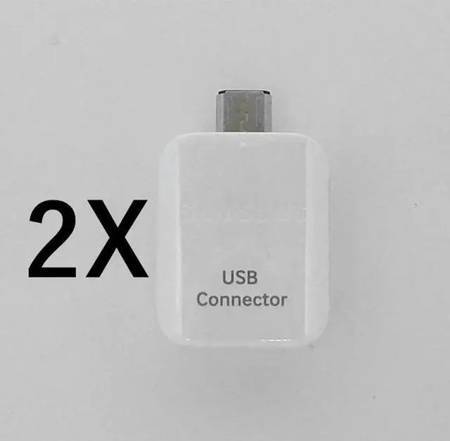Alt view image 5 of 8 - Genuine Samsung 2x Miicro USB OTG Connector Adapter for Galaxy S6 S7 EDGE Note 5