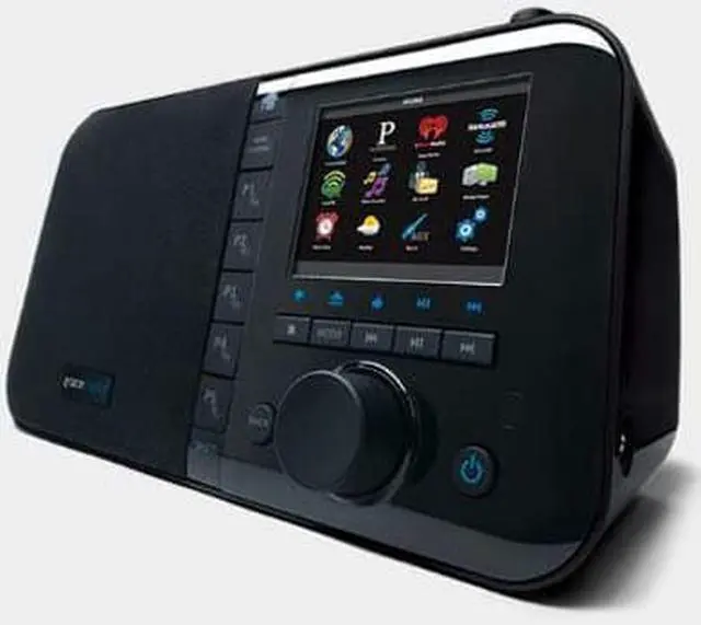Alt view image 7 of 11 - Grace Digital GDI-IRC6000 Wi-Fi Music Player with 3.5-Inch Color Display (Black)
