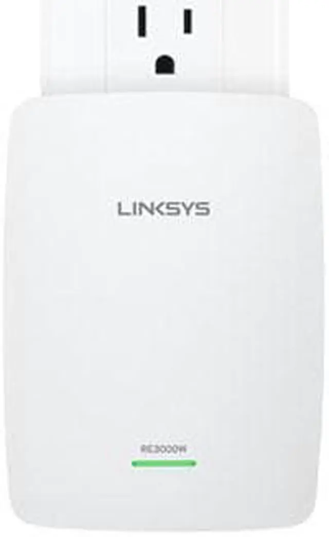 Alt view image 2 of 2 - Linksys RE3000W-CA N300 Range Extender