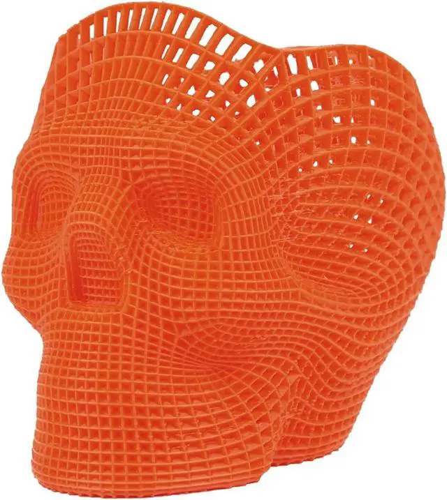 Alt view image 4 of 7 - ZIRO PLA Pro 3D Printer Filament, Dimensional Accuracy +/- 0.03 mm, 1kg Spool, 1.75mm Fluorescent Orange