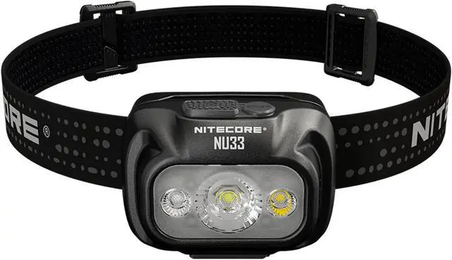 Main image of Nitecore NU33 700 Lumen LED Rechargeable Headlamp with White and Red Beams